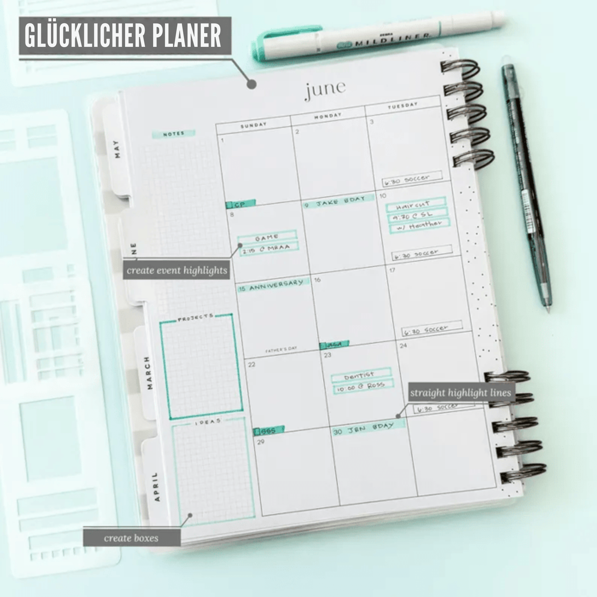 PlanProfi™ / Schreibwaren-Adventskalender Mit 24 Tagen - Sopheria