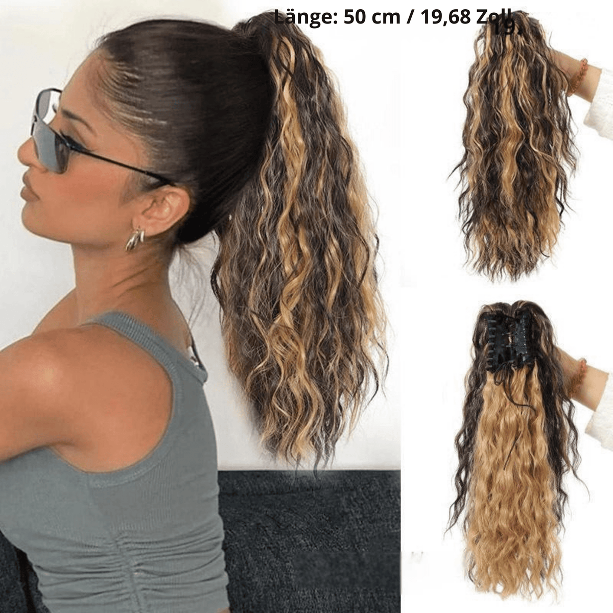 PonyPracht™ / Natürliche Haarverlängerung für Pferdeschwanz - Sopheria
