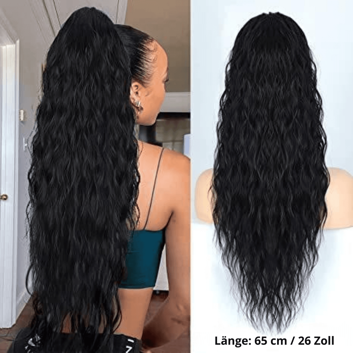PonyPracht™ / Natürliche Haarverlängerung für Pferdeschwanz - Sopheria