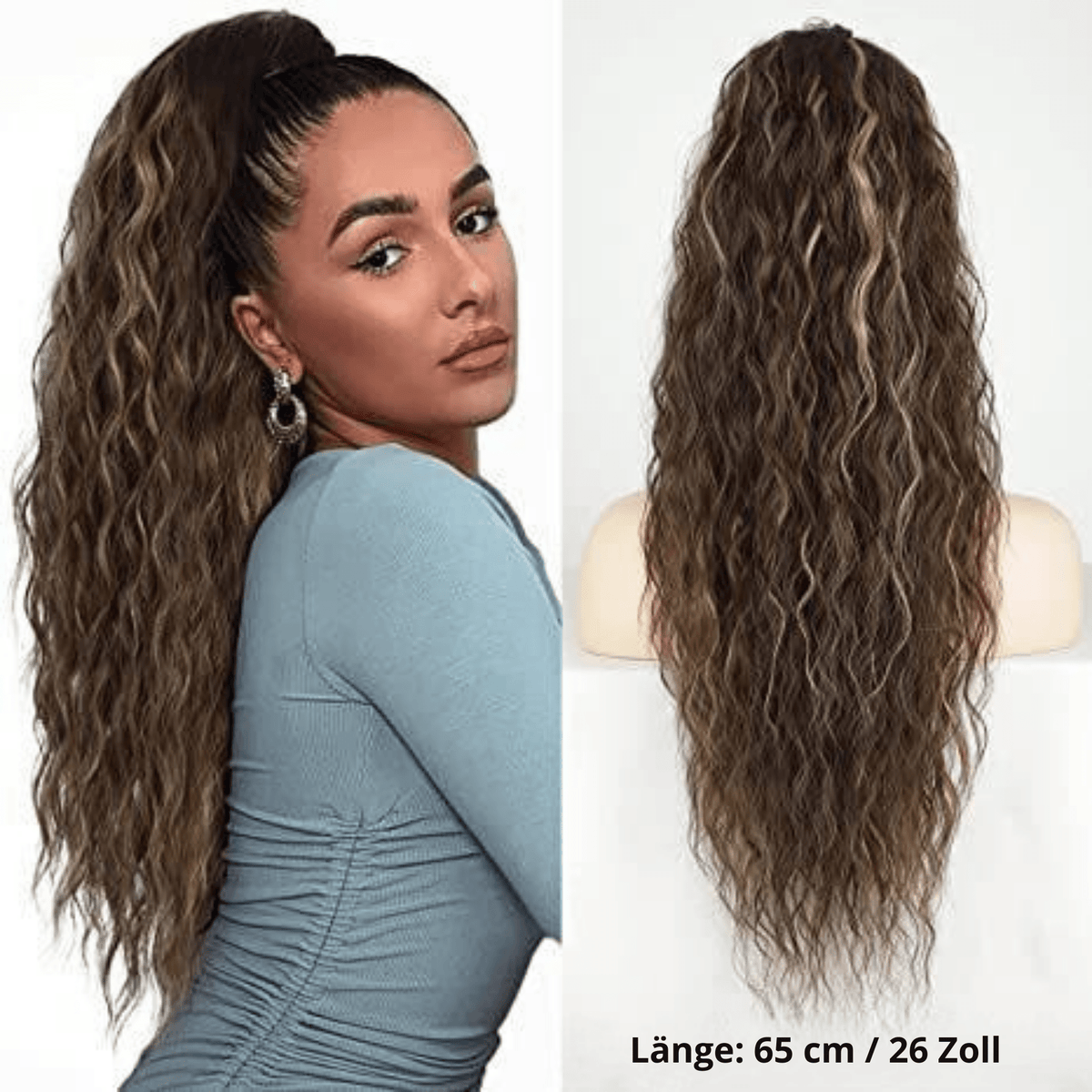 PonyPracht™ / Natürliche Haarverlängerung für Pferdeschwanz - Sopheria