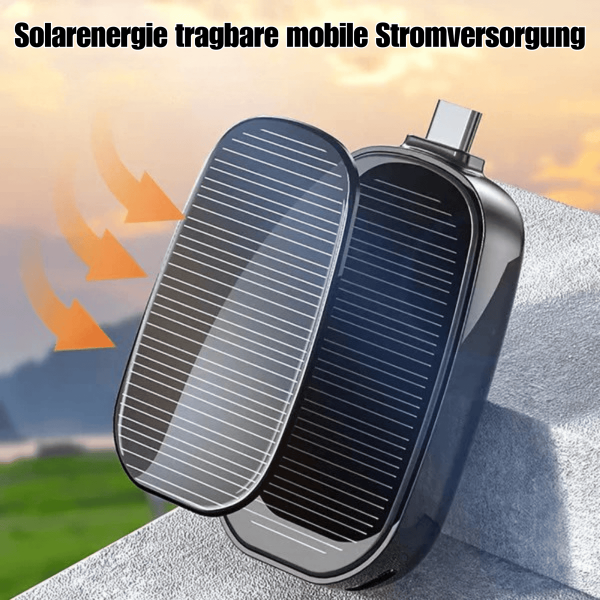 PowerPunkt™ / Mini-Notfall-Solarstrombank - Sopheria