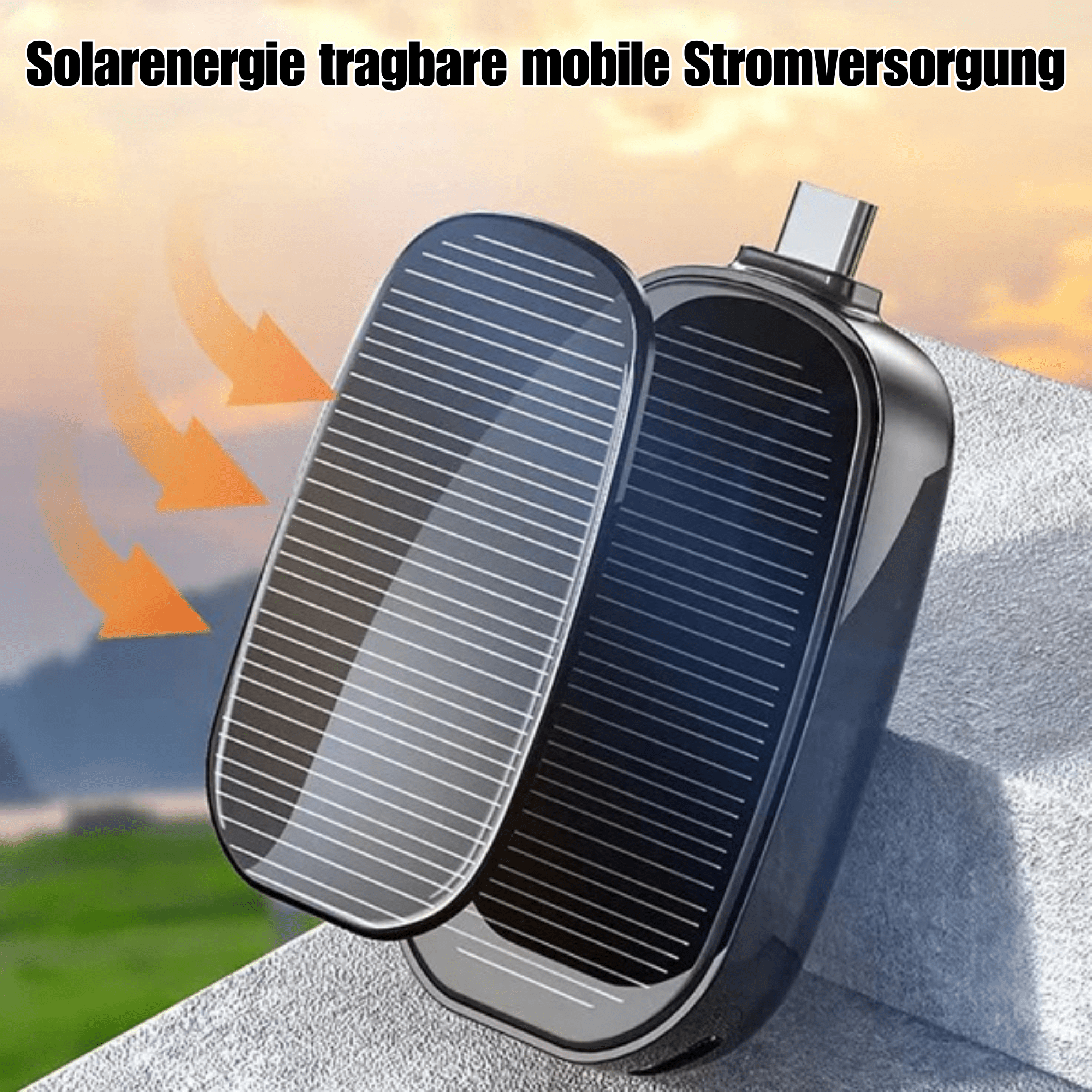 PowerPunkt™ / Mini-Notfall-Solarstrombank - Sopheria