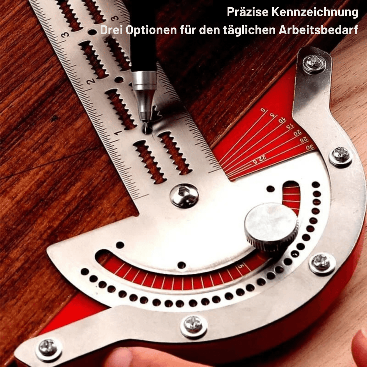 PräziPro™ / Präzisionsregel: für perfekte Winkelmessungen - Sopheria