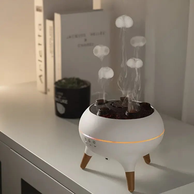QuallenQuelle™ / Quallen-Nebel-Diffusor — Aromatherapie Mit Farbigen Lichteffekten - Sopheria