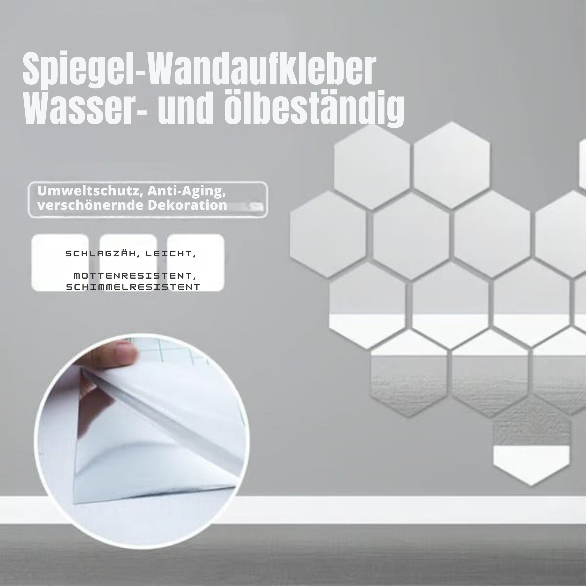 ReflexFest™ / Bruchsichere Selbstklebende Spiegelfolien - Sopheria