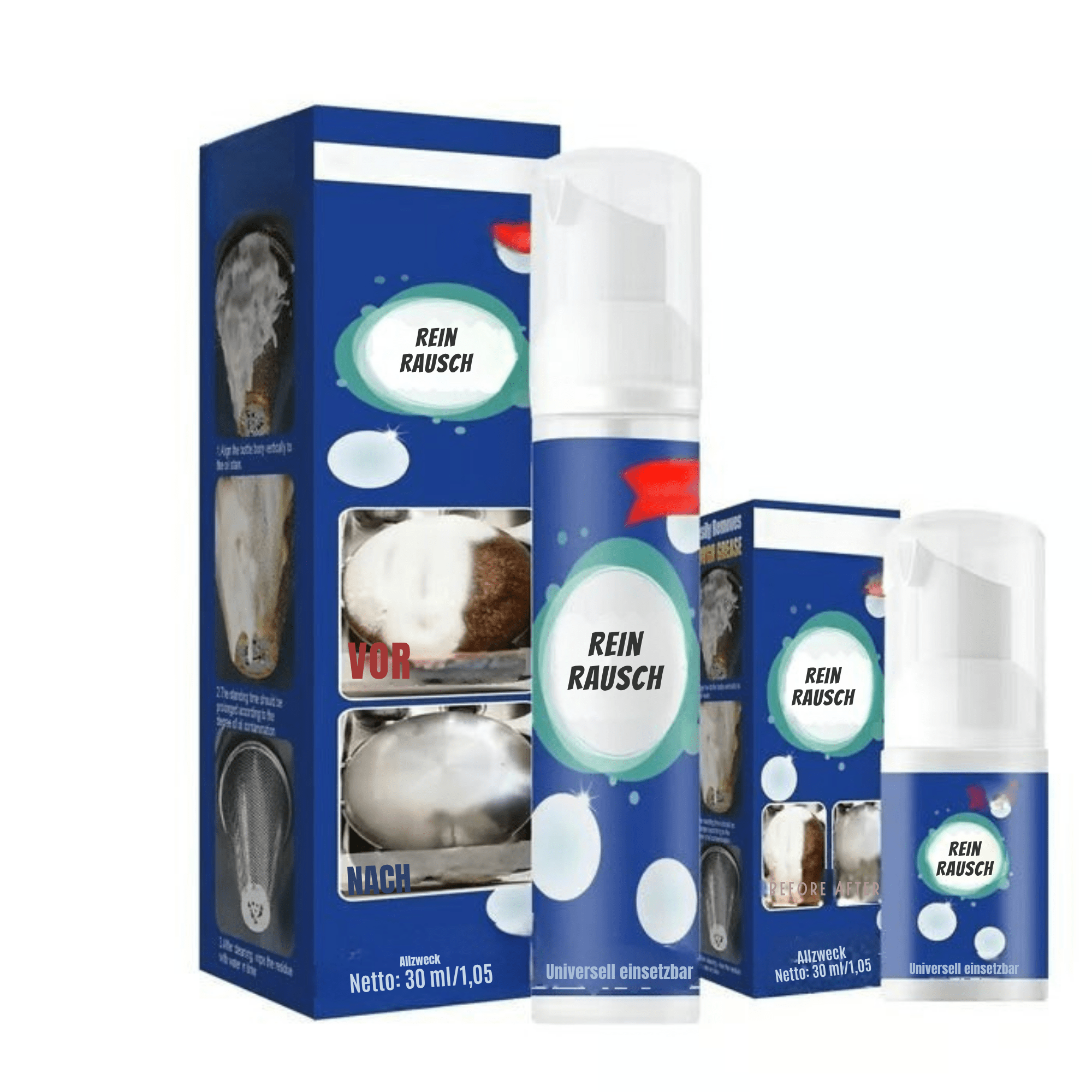 ReinRausch™ / Universelles Spülfreies Reinigungsspray - Sopheria