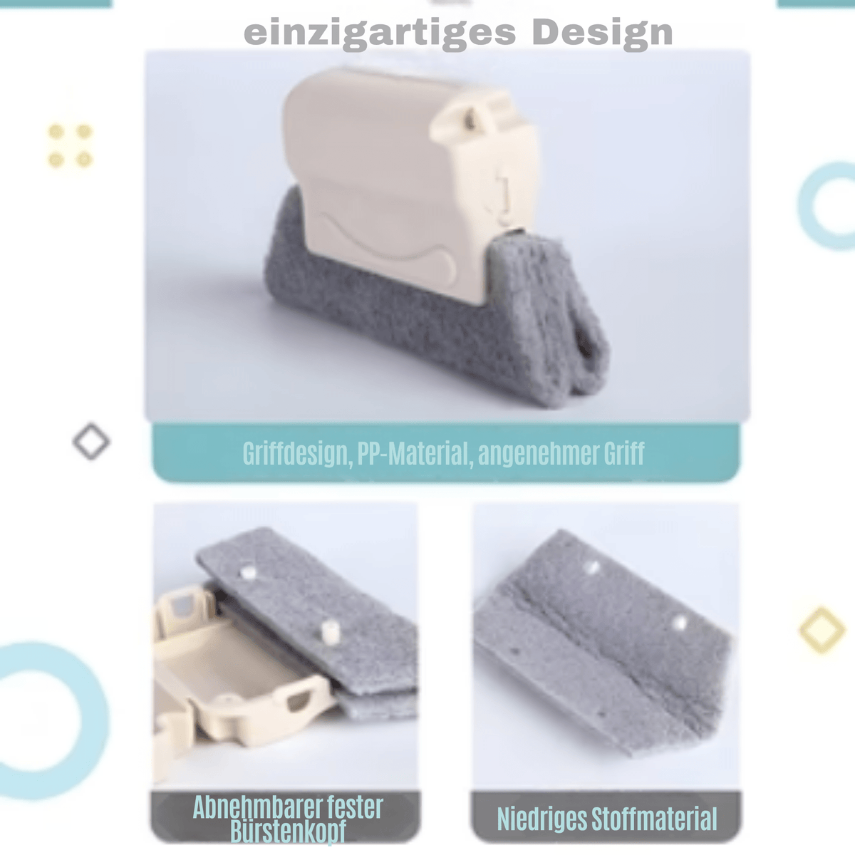 ReinReach™ / Ultimative Eck- Und Fensterreinigungsbürste - Sopheria