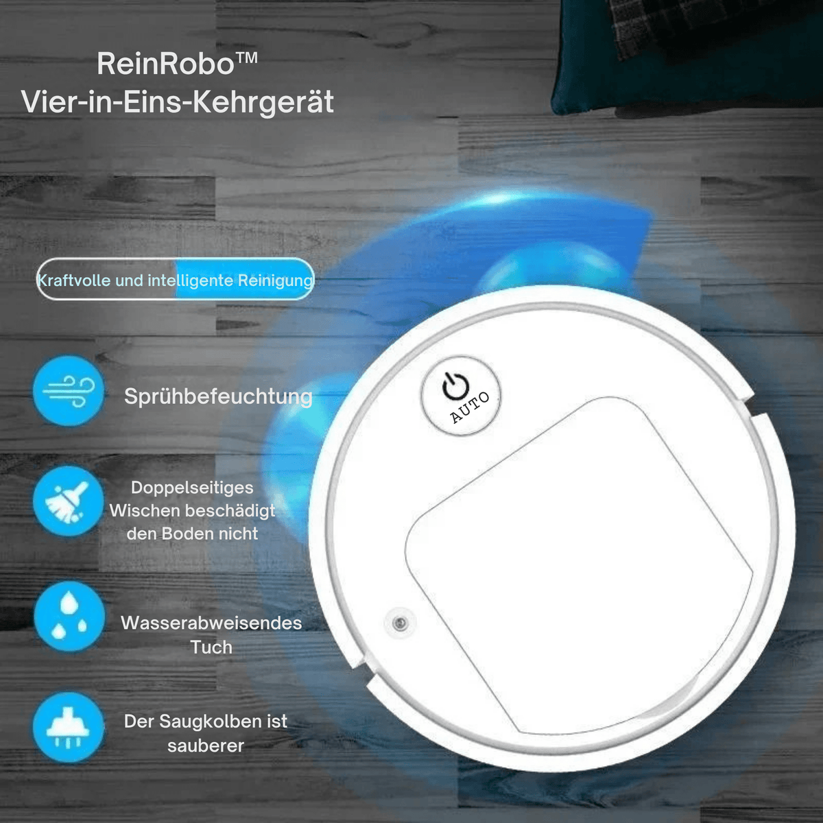 ReinRobo™ / Verabschieden Sie sich vom Wischen und Staubsaugen - Sopheria