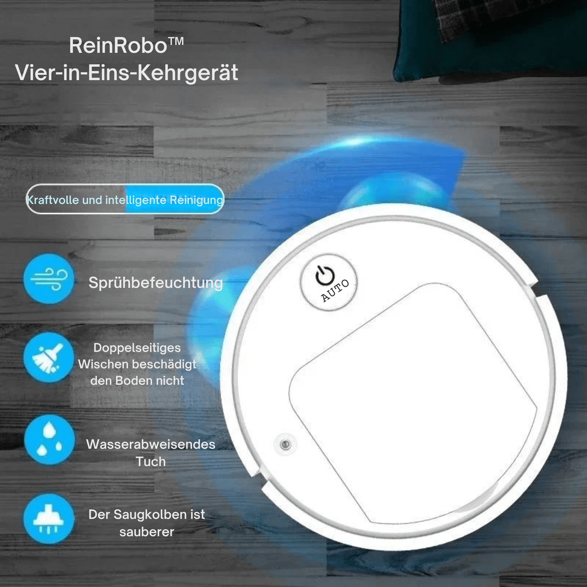 ReinRobo™ / Verabschieden Sie sich vom Wischen und Staubsaugen - Sopheria