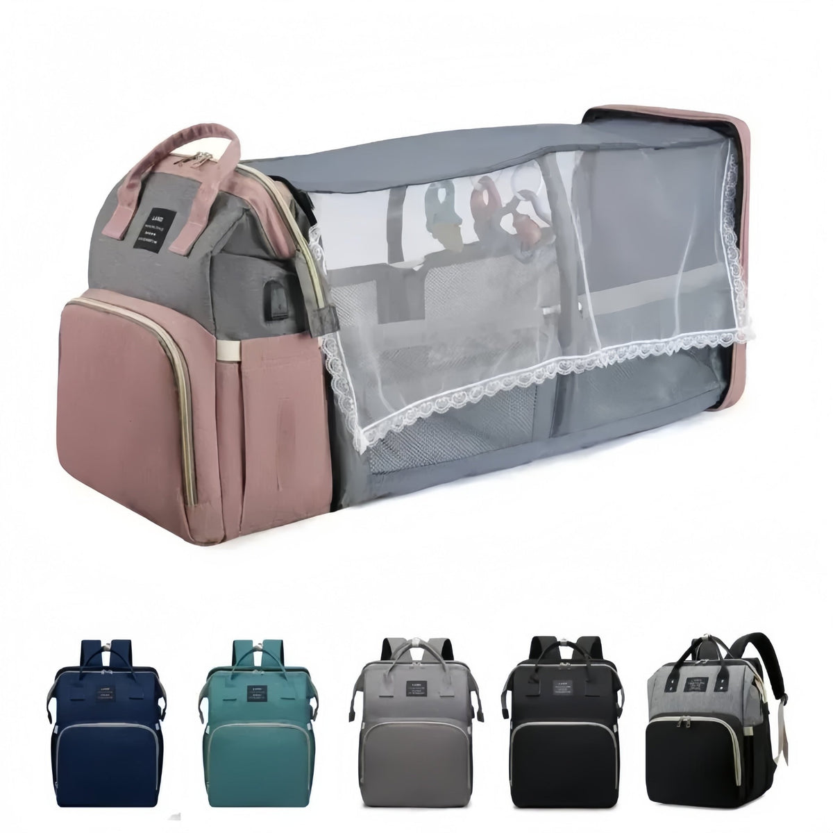 ReiseRuh™ / Die All-in-One-Wickeltasche und das tragbare Babybett - Sopheria