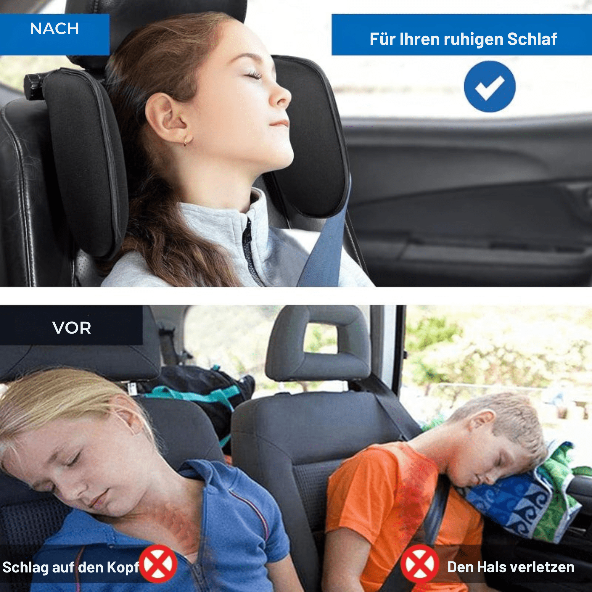 ReiseRuhe™ / Bequeme Kopfstütze Für Nickerchen Und Unterstützung - Sopheria