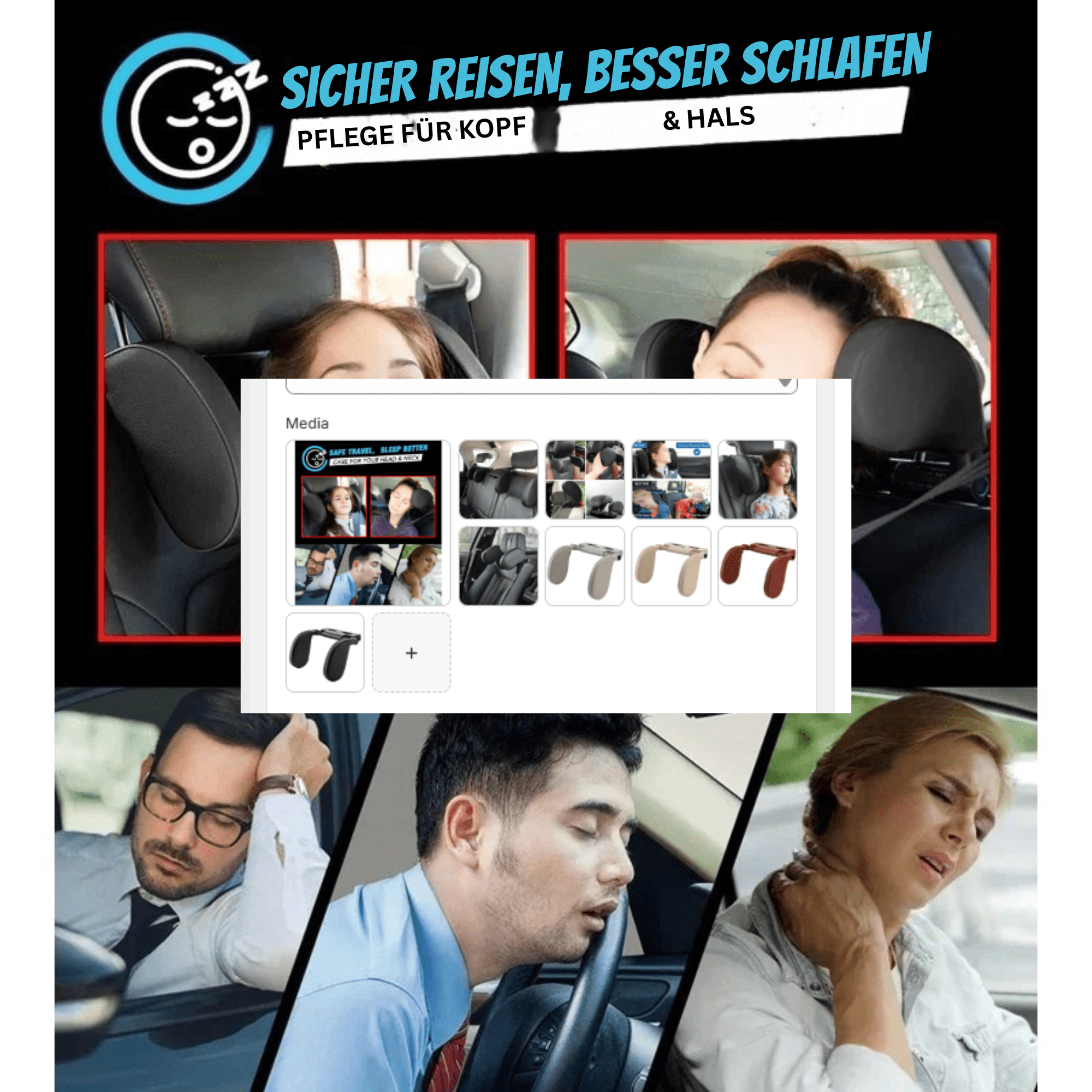 ReiseRuhe™ / Bequeme Kopfstütze Für Nickerchen Und Unterstützung - Sopheria