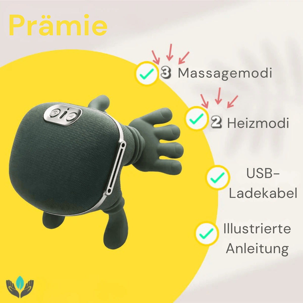 RelaxReplik™ / Real Hands Nacken- und Schultermassagegerät - Sopheria