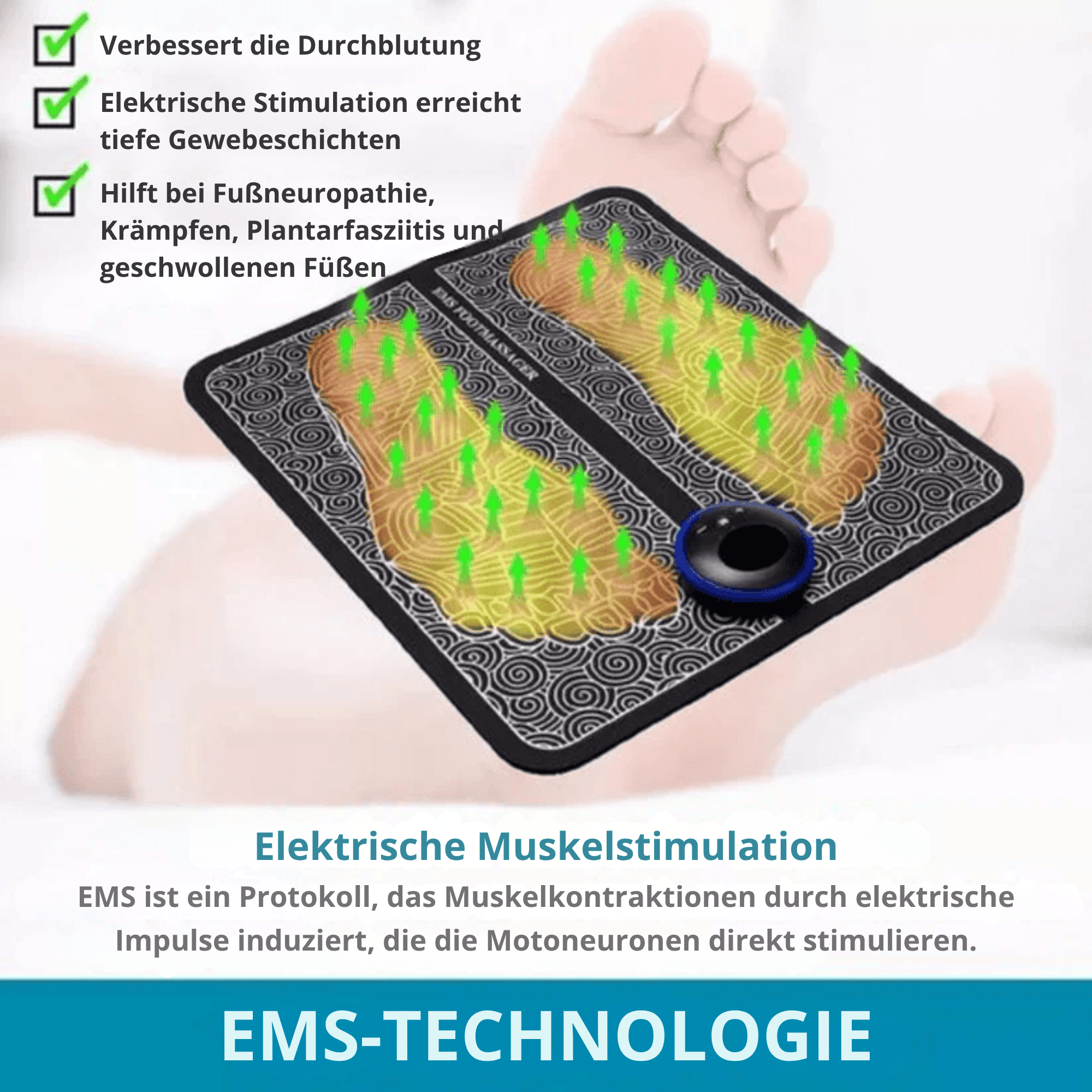 RelaxRund™ / Fußmassage + Mini Muskelmassagegerät - Sopheria