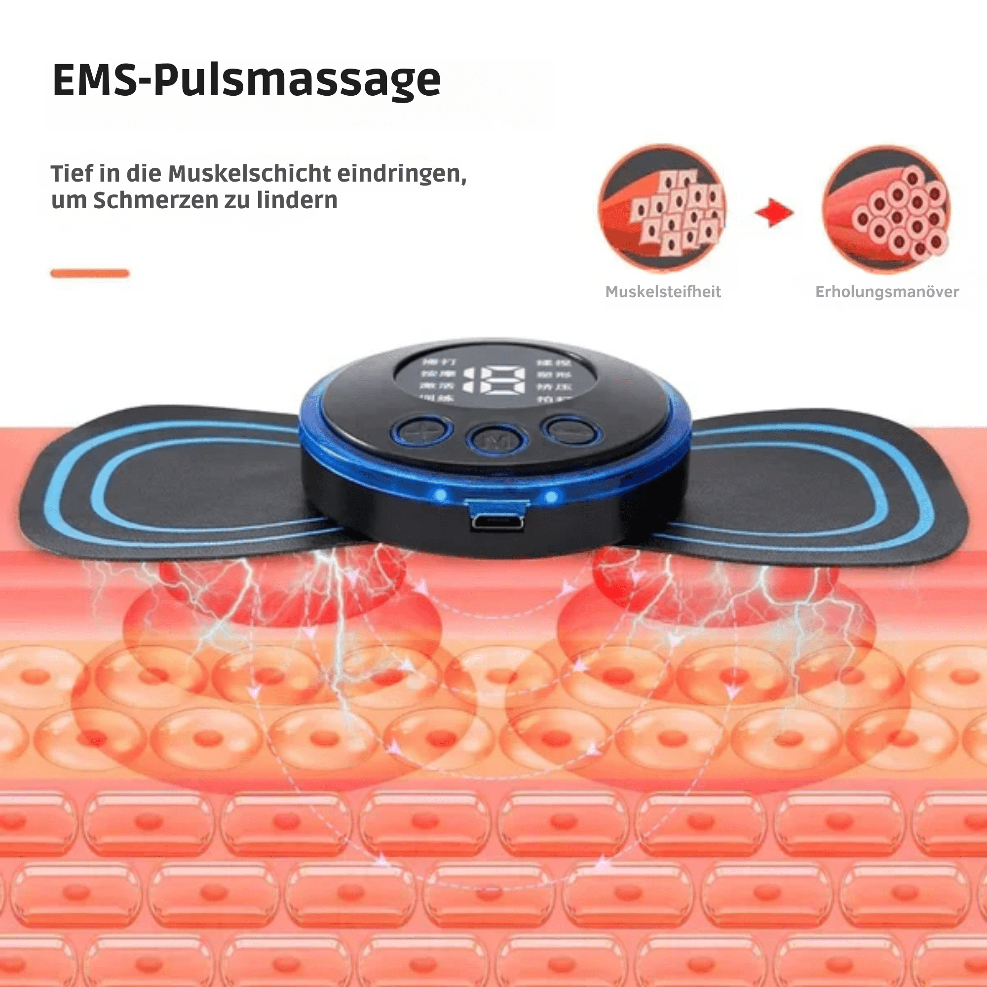 RelaxRund™ / Fußmassage + Mini Muskelmassagegerät - Sopheria