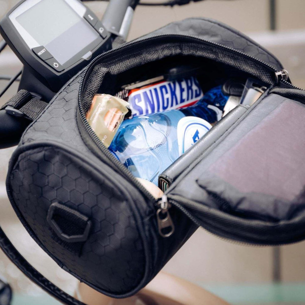RideVault / Lenkertasche für Fahrrad / Wasserdichte Fahrradtasche mit Touchscreen - Sopheria