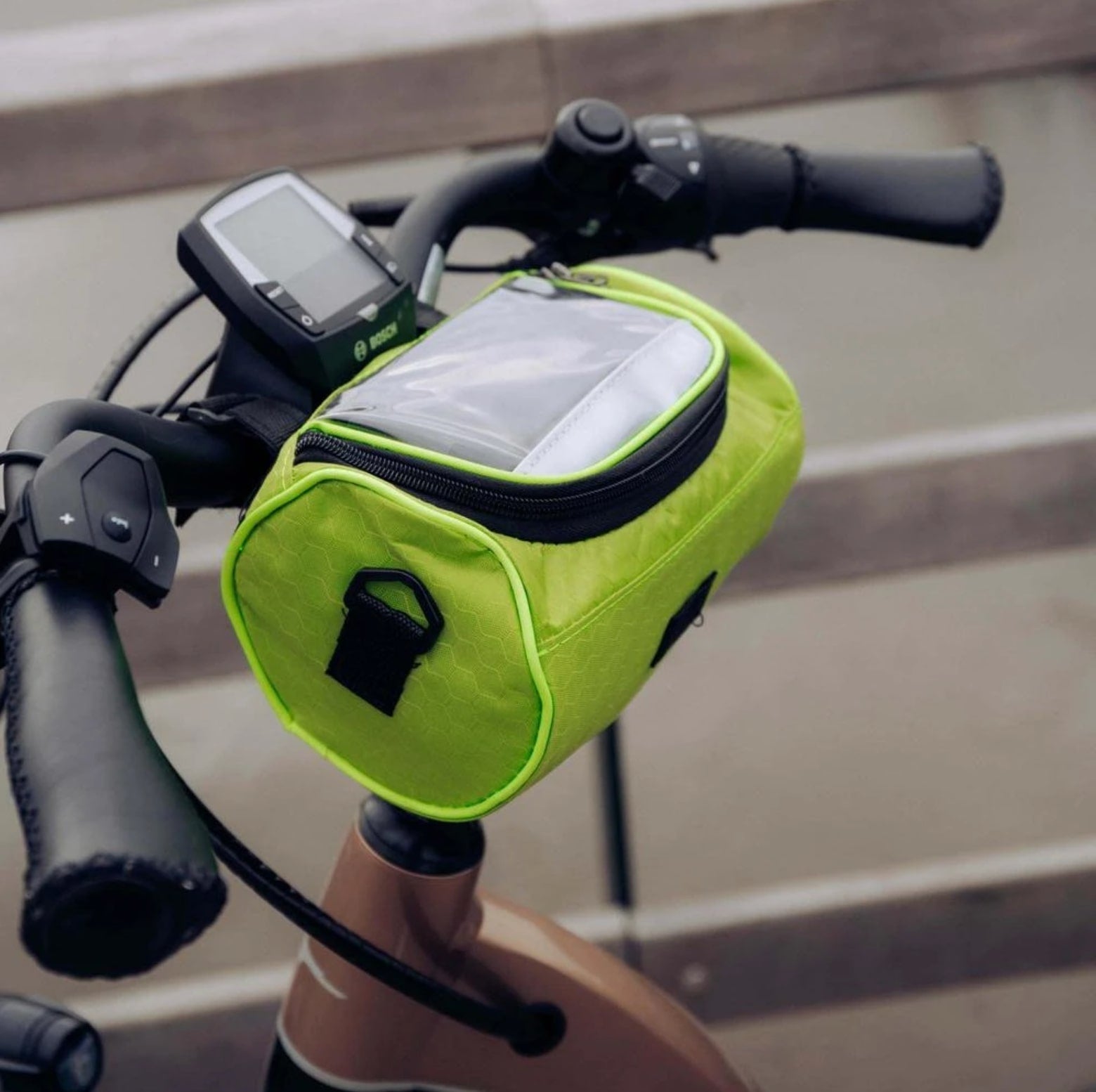 RideVault / Lenkertasche für Fahrrad / Wasserdichte Fahrradtasche mit Touchscreen - Sopheria