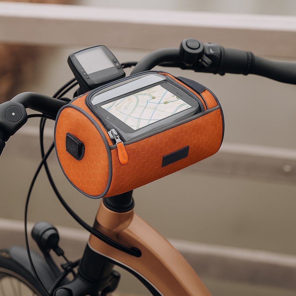 RideVault / Lenkertasche für Fahrrad / Wasserdichte Fahrradtasche mit Touchscreen - Sopheria