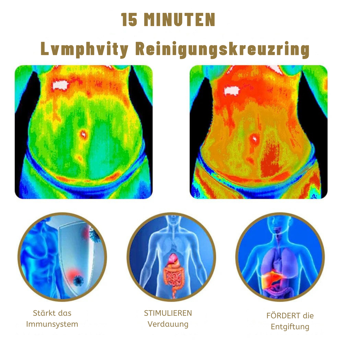 RingRitual™ / Voghtic Magnetischer Lvmphvity Reinigungs-Kreuzring - Sopheria