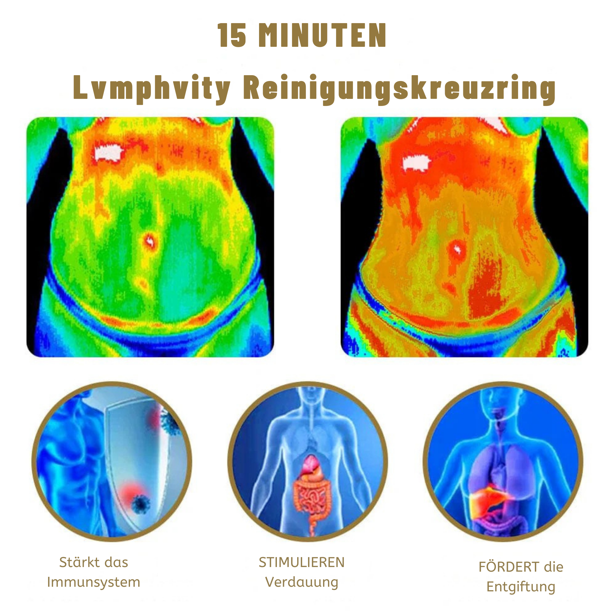 RingRitual™ / Voghtic Magnetischer Lvmphvity Reinigungs-Kreuzring - Sopheria