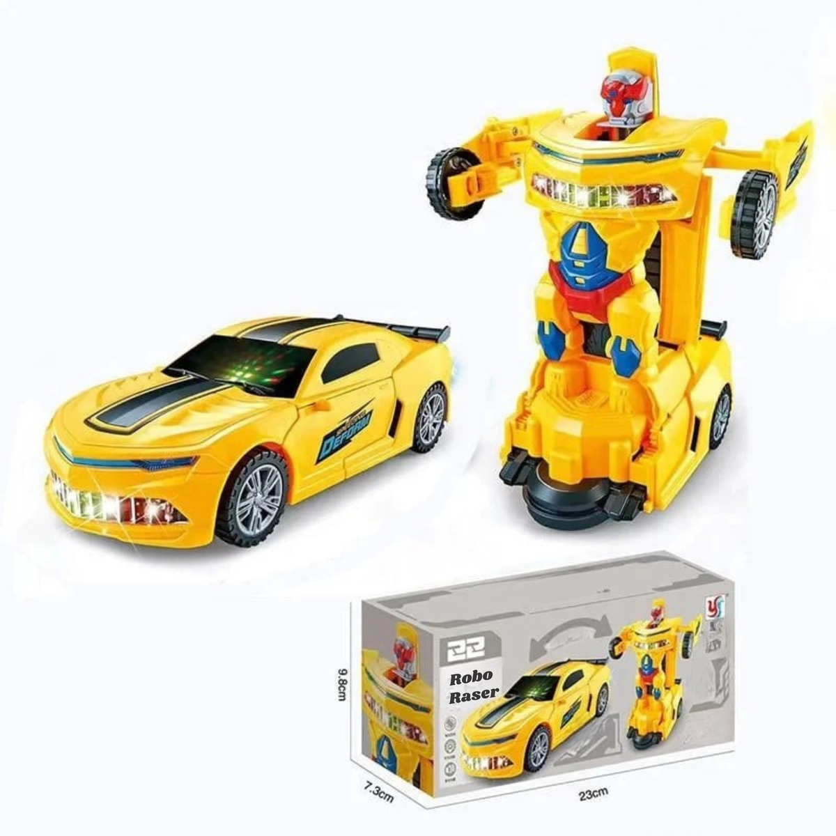 RoboRaser™ / Verwandelbares Polizeiauto-Spielzeug - Sopheria