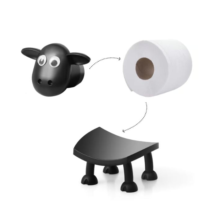 RollenRammler™ / Toilettenpapierhalter In Schafsform - Sopheria