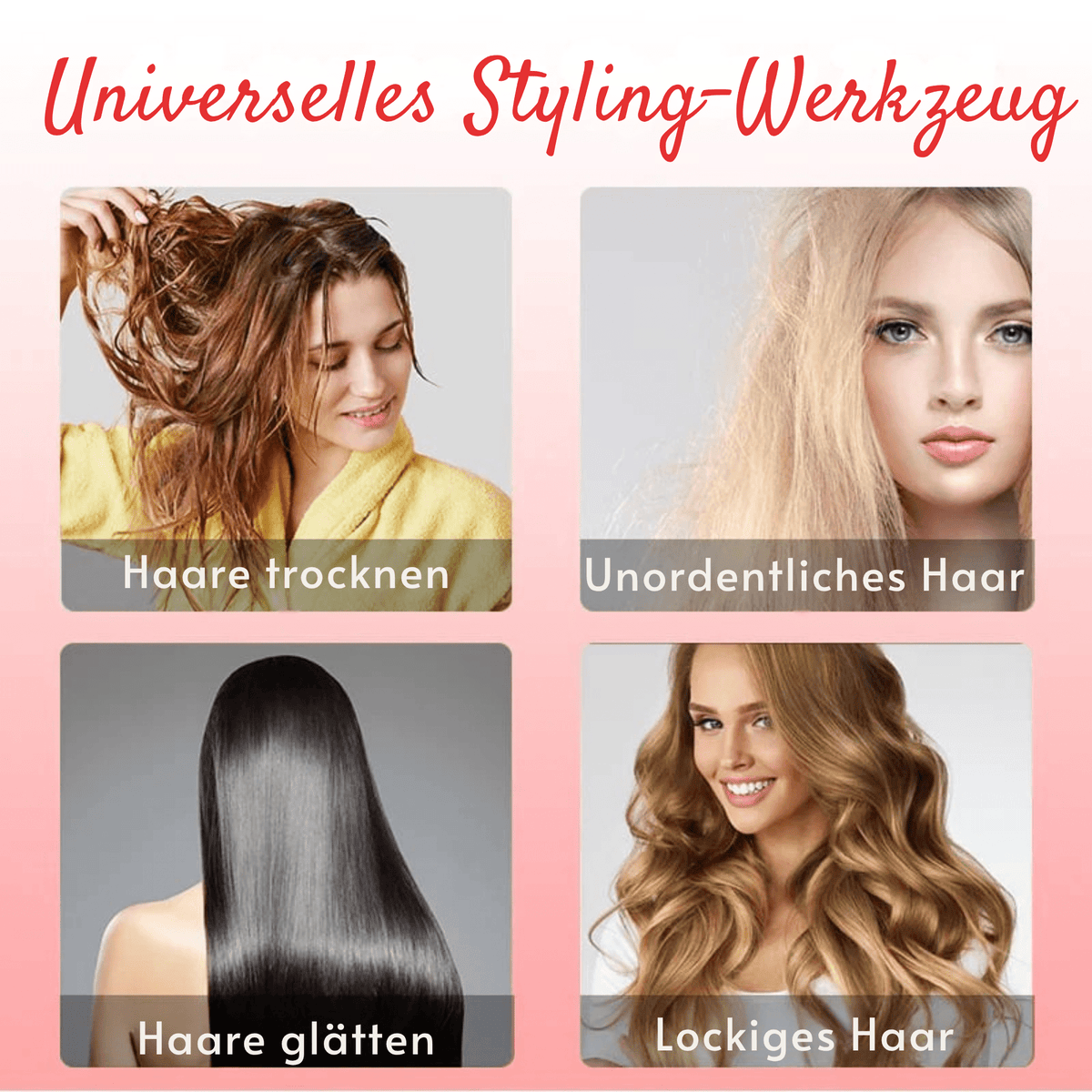SalonSchein™ / Ihr perfektes Föhnstyling, mühelos, in weniger als 5 Minuten - Sopheria