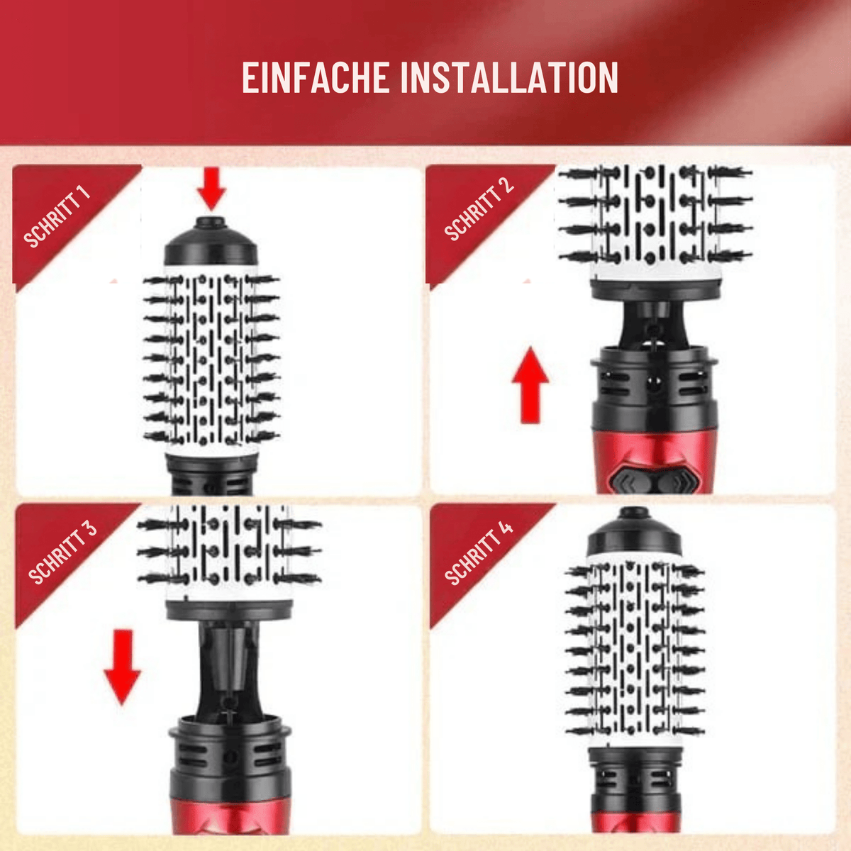 SalonSchein™ / Ihr perfektes Föhnstyling, mühelos, in weniger als 5 Minuten - Sopheria