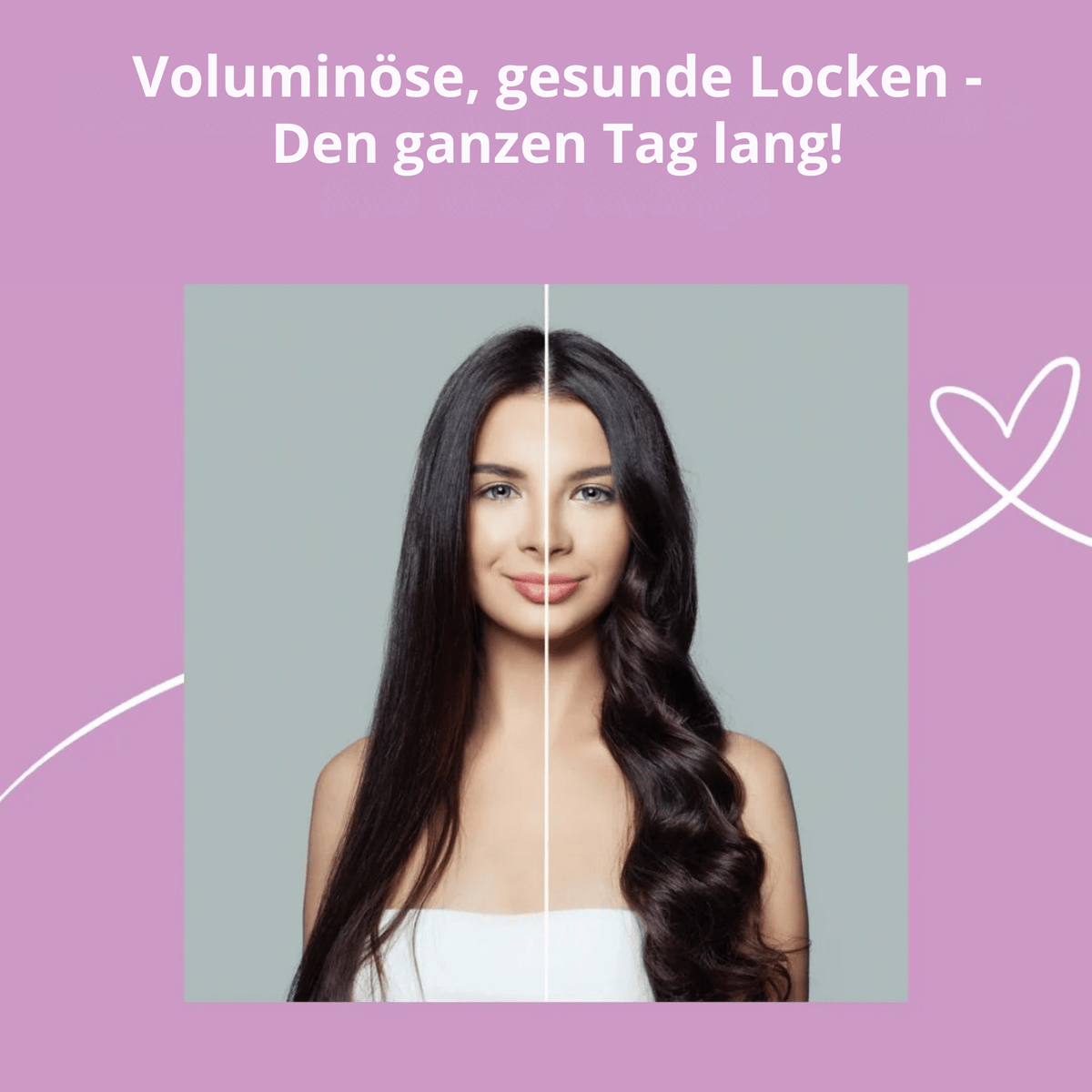 SamtSchwung™ / Lockenwickler ohne Hitze – Föhnfrisur über Nacht ohne Haarschäden! (1 + 1 GRATIS) - Sopheria