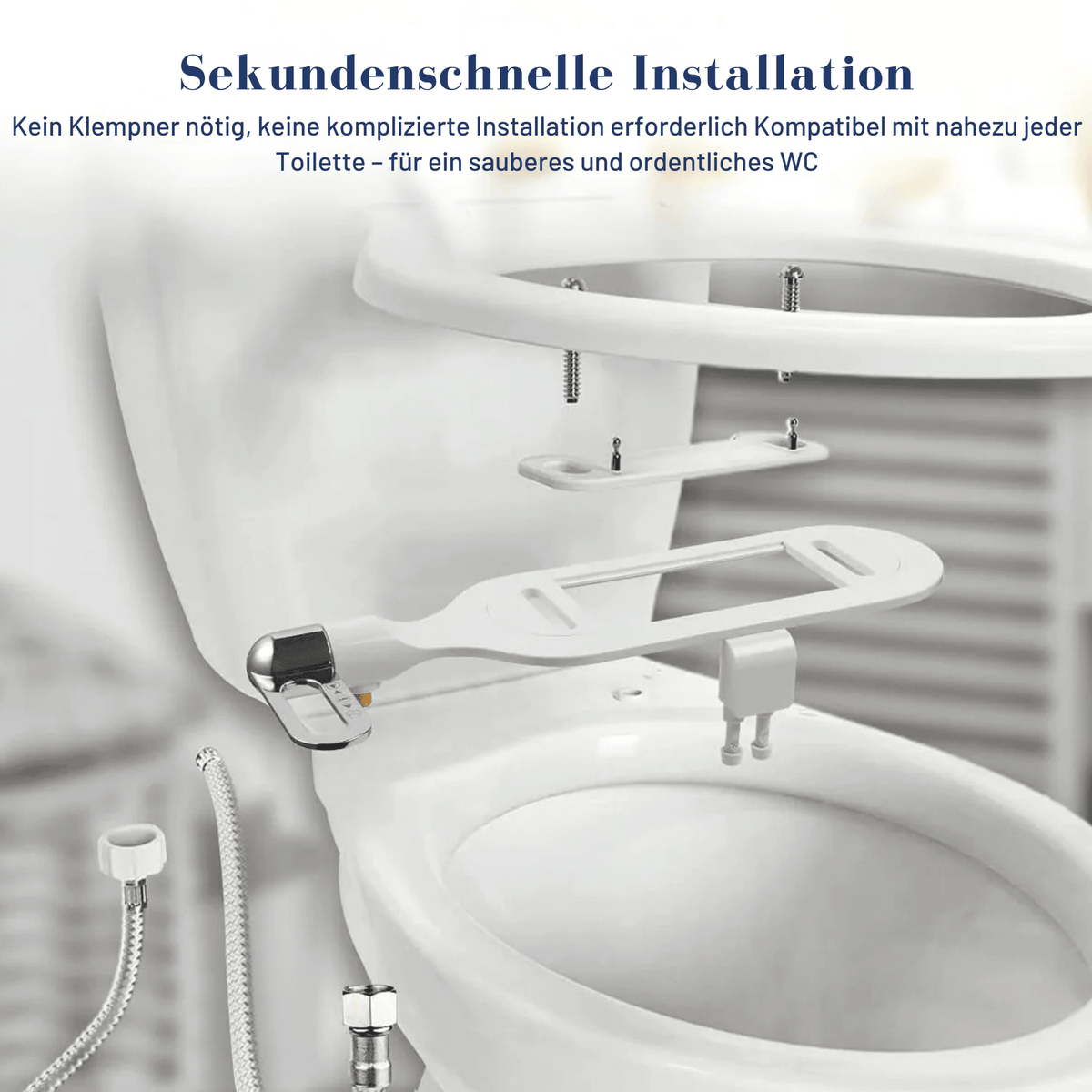 SanftSpüler™ / Intelligente Toilettenspülung (Warm- und Kaltwassertemperaturen frei einstellbar) - Sopheria