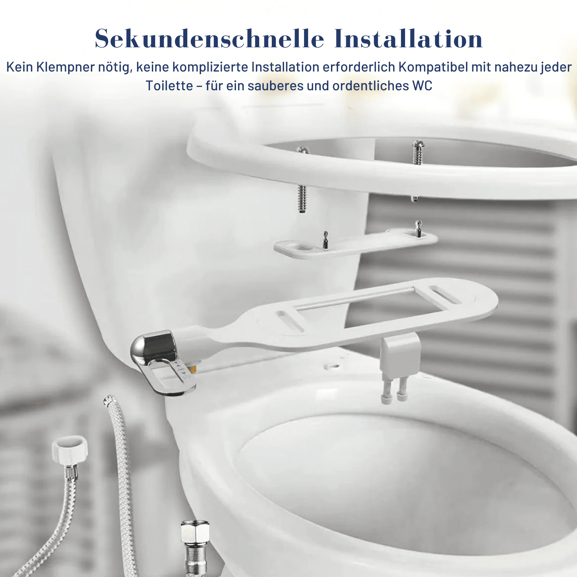 SanftSpüler™ / Intelligente Toilettenspülung (Warm- und Kaltwassertemperaturen frei einstellbar) - Sopheria