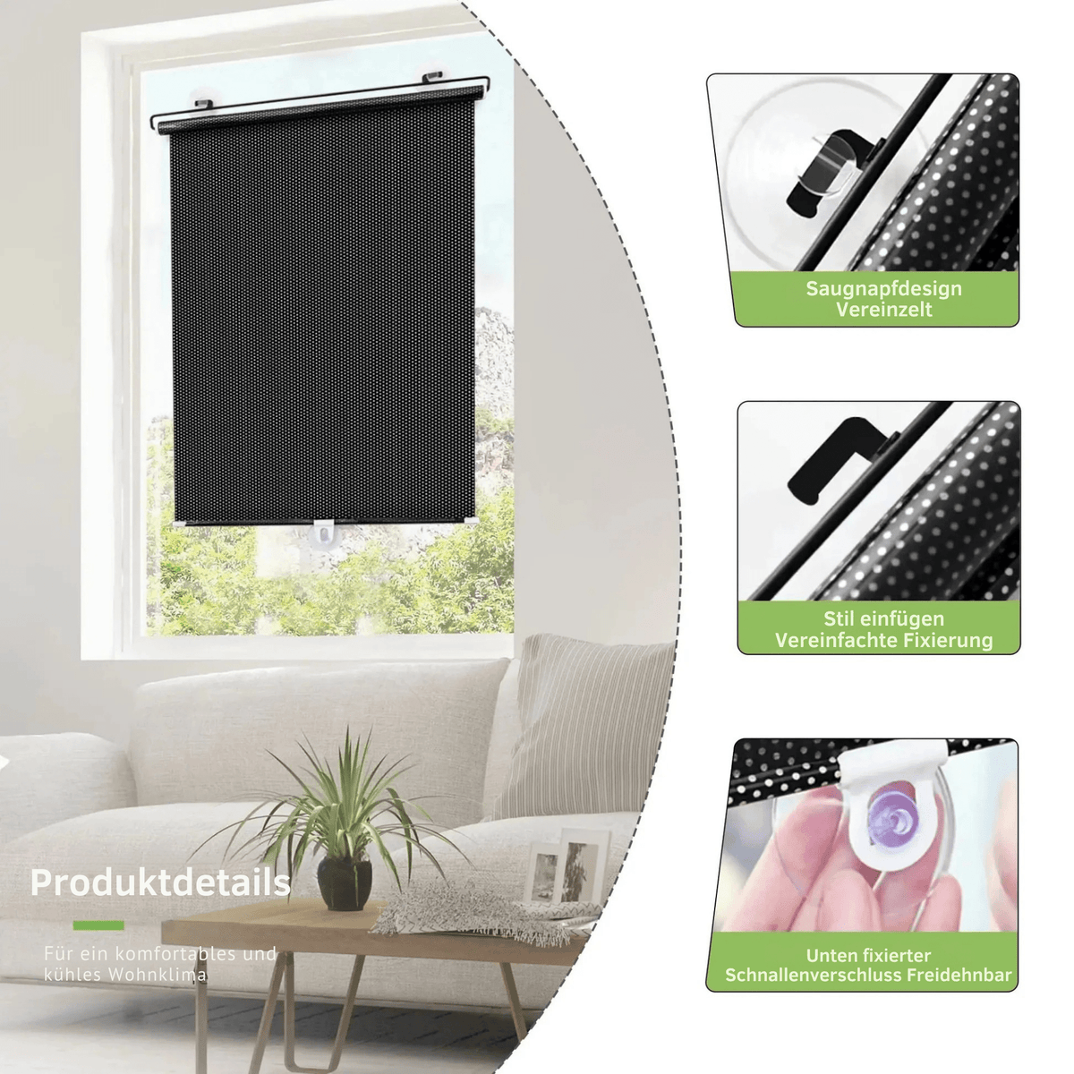 SchattenRollo™ / Schutz, Stil & Privatsphäre für dein Zuhause (1+1 GRATIS) - Sopheria