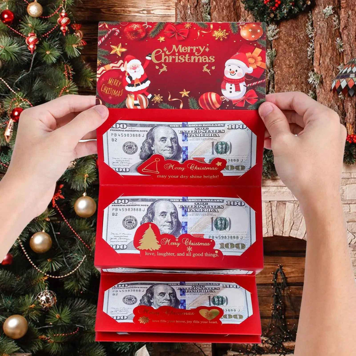 SchenkSchein™ / Weihnachtsgeld-Umschläge – Bargeld Stilvoll Verschenken (1+1 GRATIS) - Sopheria