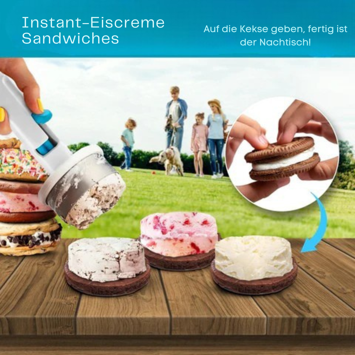 SchleckScoop™ / Müheloses Schöpfen und Lösen von gefrorenen Leckereien - Sopheria