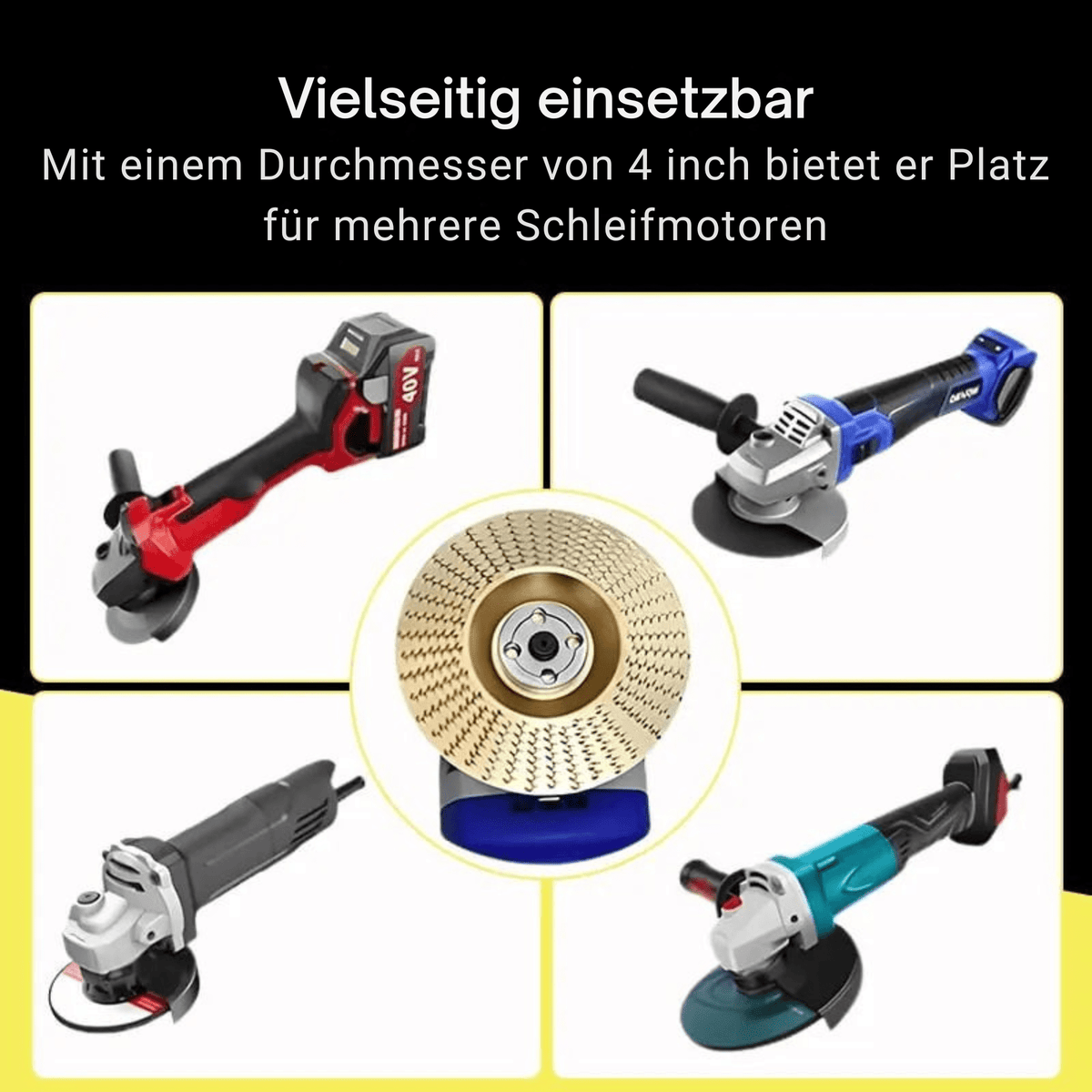 SchleifStar™ / 3-in-1 Schleifscheiben-Set für Holzarbeiten - Sopheria