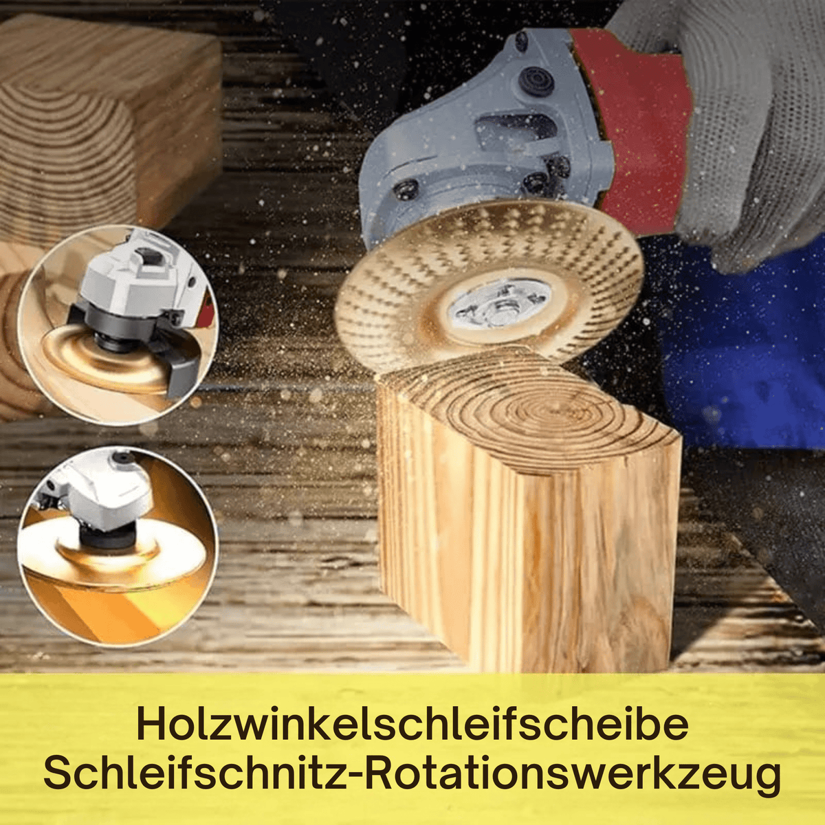 SchleifStar™ / 3-in-1 Schleifscheiben-Set für Holzarbeiten - Sopheria