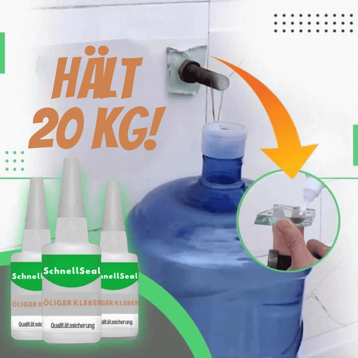 SchnellSeal™ / Schnelle und dauerhafte Reparaturen für alle Ihre Artikel - Sopheria
