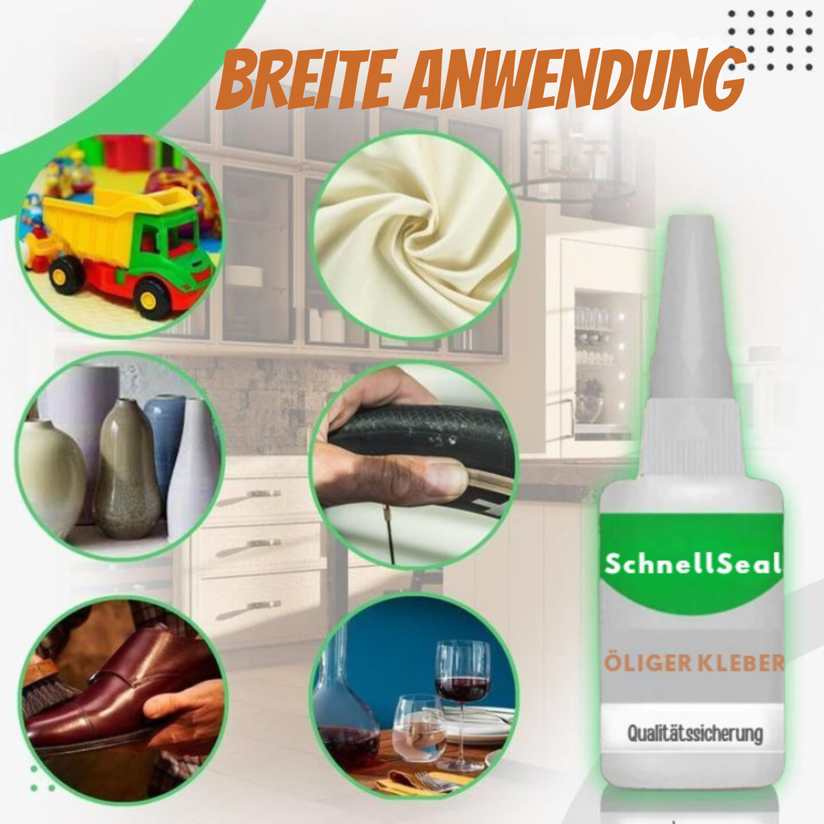 SchnellSeal™ / Schnelle und dauerhafte Reparaturen für alle Ihre Artikel - Sopheria