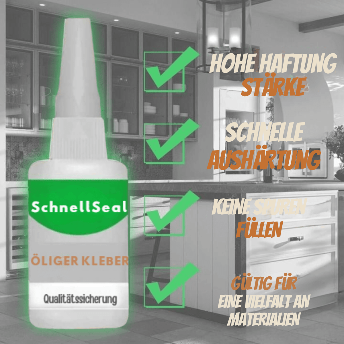 SchnellSeal™ / Schnelle und dauerhafte Reparaturen für alle Ihre Artikel - Sopheria