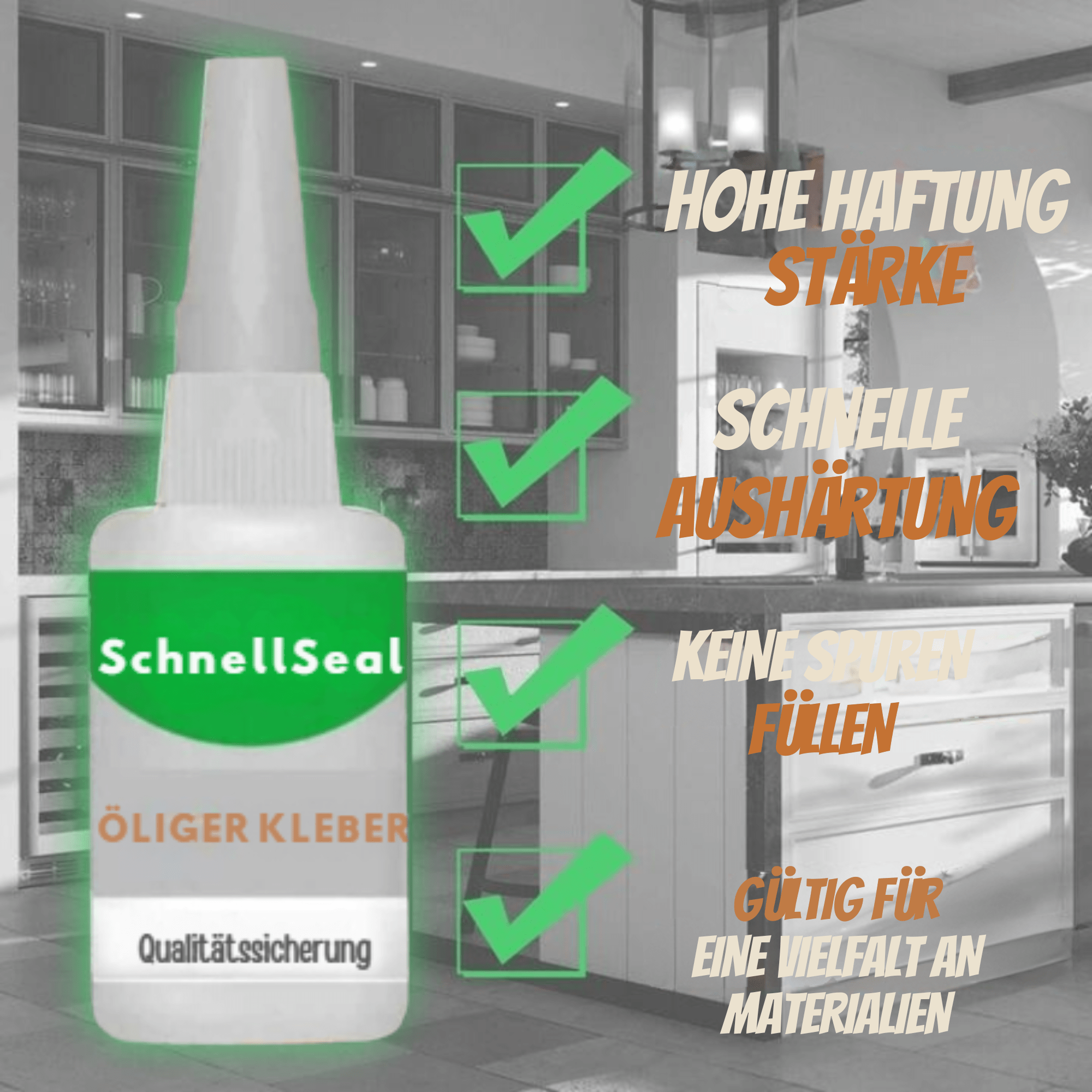 SchnellSeal™ / Schnelle und dauerhafte Reparaturen für alle Ihre Artikel - Sopheria