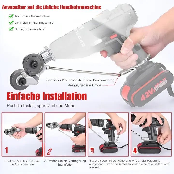 SchnittStar™ / Schneidet Blech Präzise! - Sopheria