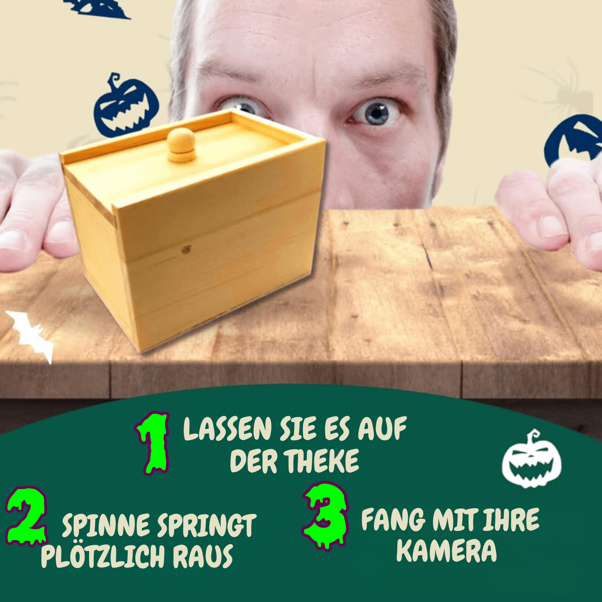 SchreckSchachtel™ / Die Ultimative Spinnen-Streichbox - Sopheria