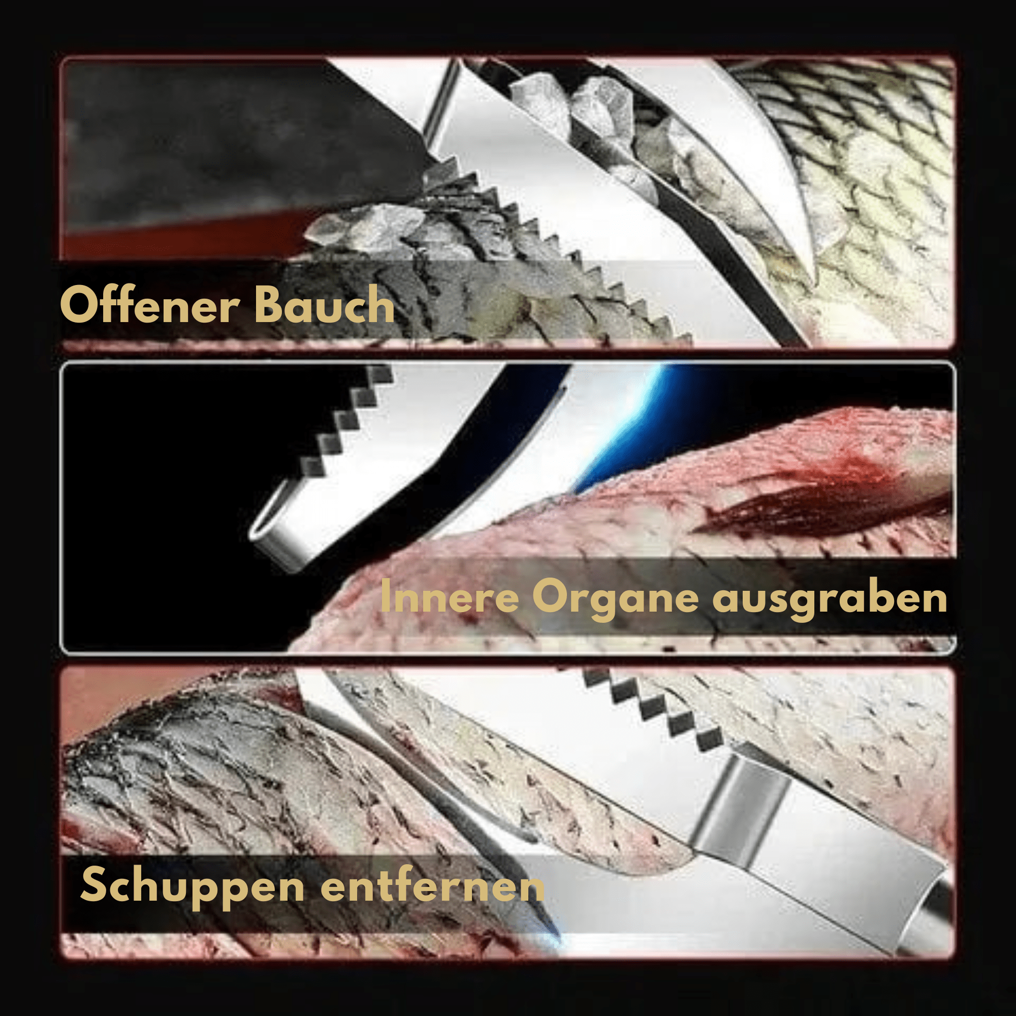 SchuppenSchneider™ / 3-in-1 Fischschupper Aus Edelstahl (1+1 GRATIS) - Sopheria