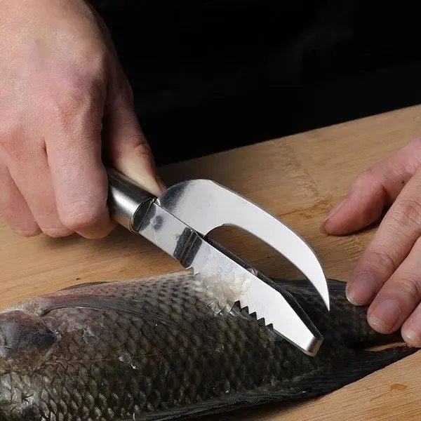 SchuppenSchneider™ / 3-in-1 Fischschupper Aus Edelstahl (1+1 GRATIS) - Sopheria