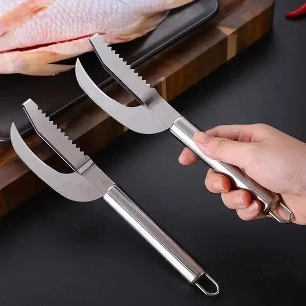 SchuppenSchneider™ / 3-in-1 Fischschupper Aus Edelstahl (1+1 GRATIS) - Sopheria