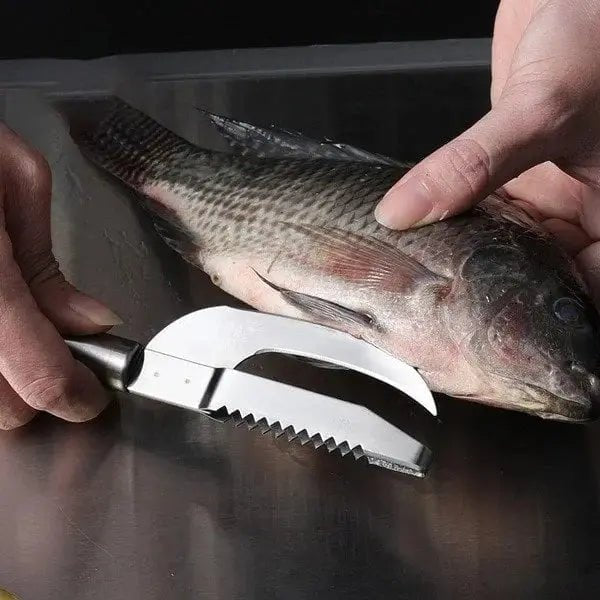 SchuppenSchneider™ / 3-in-1 Fischschupper Aus Edelstahl (1+1 GRATIS) - Sopheria