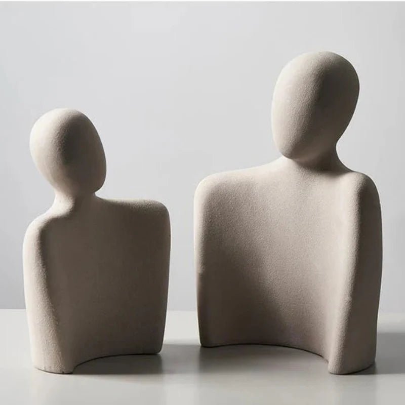 SeelenSymbol™ / Moderne Skulptur Die Verbundenheit Und Zärtlichkeit Symbolisiert - Sopheria