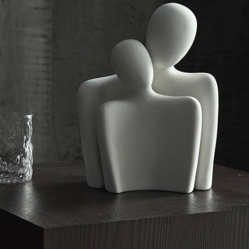 SeelenSymbol™ / Moderne Skulptur Die Verbundenheit Und Zärtlichkeit Symbolisiert - Sopheria