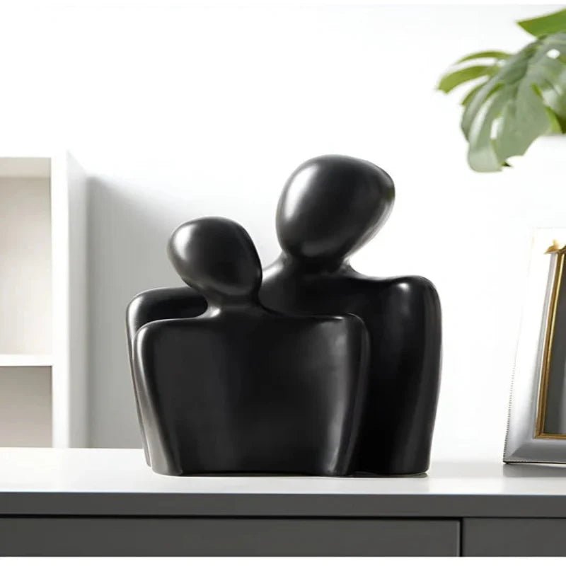 SeelenSymbol™ / Moderne Skulptur Die Verbundenheit Und Zärtlichkeit Symbolisiert - Sopheria