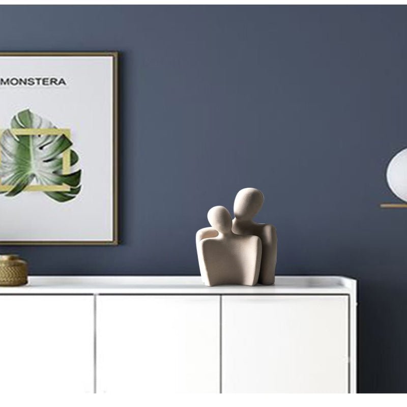 SeelenSymbol™ / Moderne Skulptur Die Verbundenheit Und Zärtlichkeit Symbolisiert - Sopheria